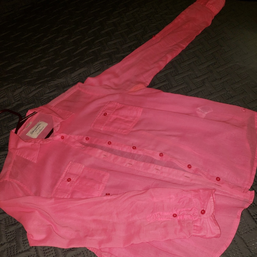 Pink ladies dress shirt
